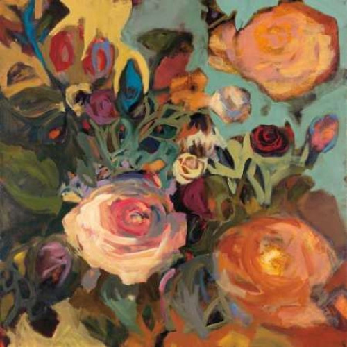 Rose Garden II Poster Print by Jennifer Harwood - Item # VARPDXHJP109