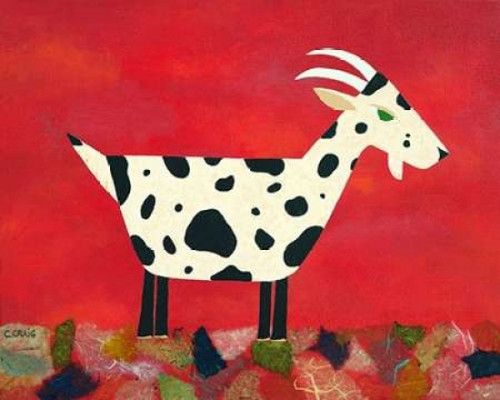 Vincent Van Goat Poster Print by Casey Craig - Item # VARPDXC1068D