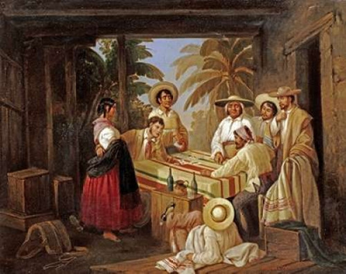 Spanish Card Games Poster Print by  Manuel Serrano - Item # VARPDX268532