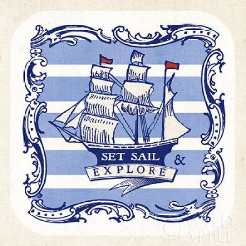 On the Coast Border II Poster Print by Mousseau Studio - Item # VARPDX25493