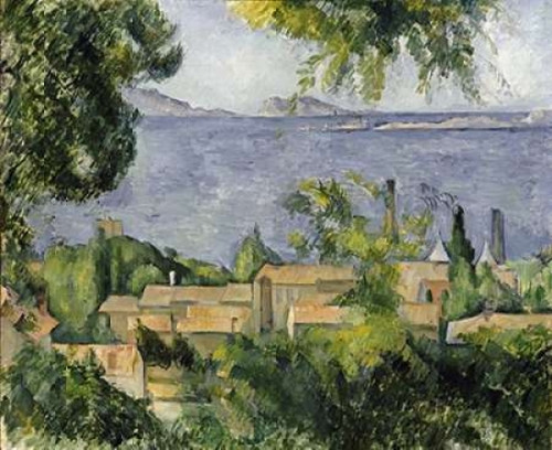 The Rooftops of LEstaque Poster Print by  Paul Cezanne - Item # VARPDX264701