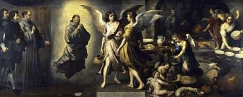 La Cuisine Des Anges Poster Print by  Bartolome Esteban Murillo - Item # VARPDX278806