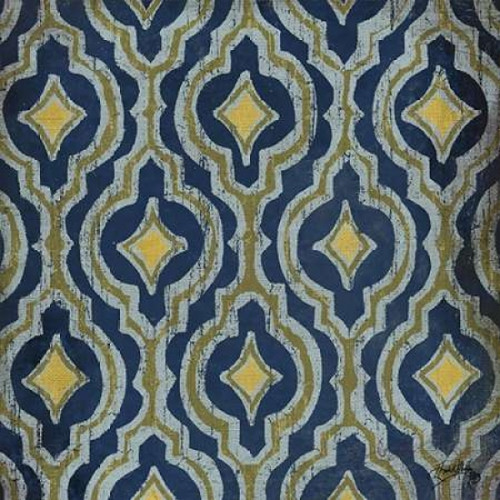 Olive and Indigo Modele II Poster Print by Elizabeth Medley - Item # VARPDX9734HH