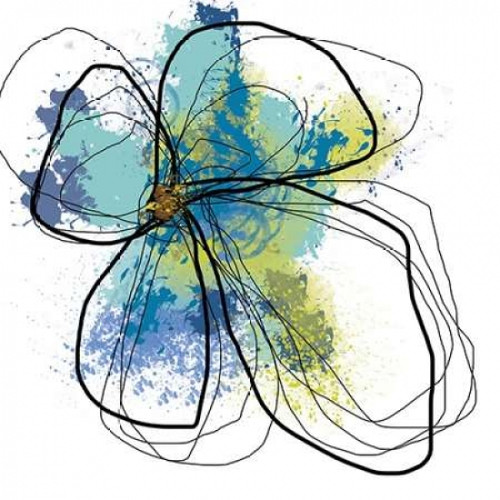 Azure Petals I Poster Print by Jan Weiss - Item # VARPDXW588D