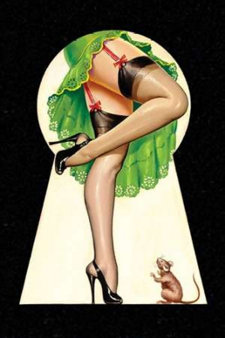 Mid-Century Pin-Ups - Through the Keyhole Poster Print by  Peter Driben - Item # VARPDX453897