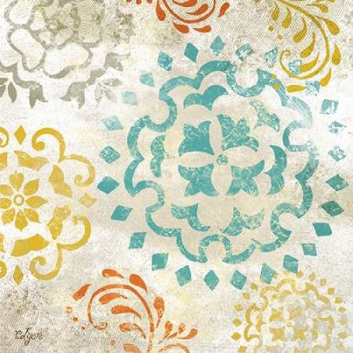 Colorful Medallions II Poster Print by Rebecca Lyon - Item # VARPDXRB8306RL