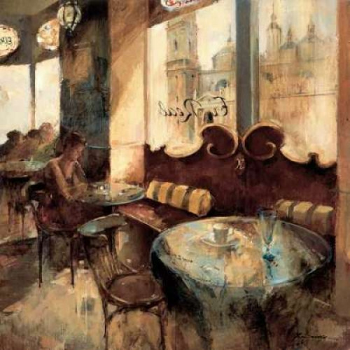 El Real Cafe Poster Print by Noemi Martin - Item # VARPDXMNP201
