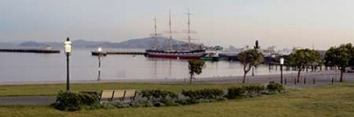 Aquatic Park Pano - 125 Poster Print by Alan Blaustein - Item # VARPDXABSFH137