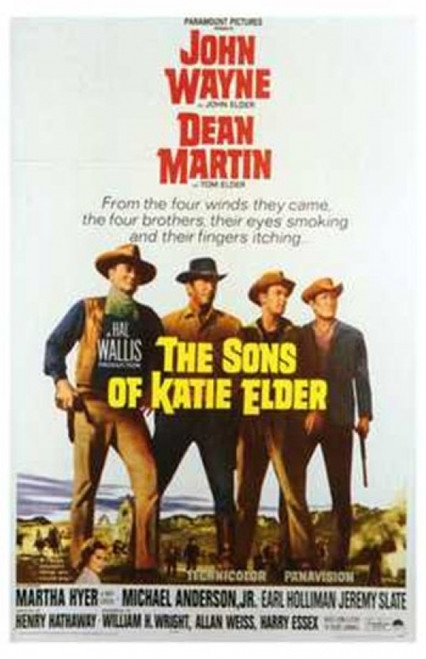 The Sons of Katie Elder Movie Poster (11 x 17) - Item # MOV258322