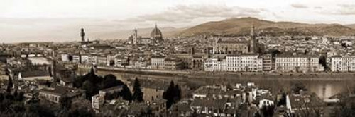 Panoramic view of Florence Poster Print by Vadim Ratsenskiy - Item # VARPDX4VR1650