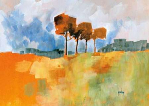 Four Trees Poster Print by Paul Bailey - Item # VARPDXB2676D