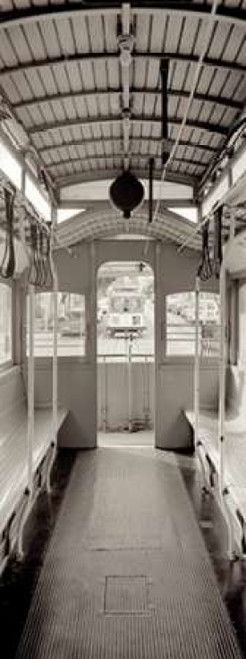 Cable Car Pano - 2 Poster Print by Alan Blaustein