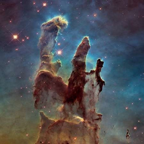 2014 Hubble WFC3/UVIS  High Definition Image of M16 - Pillars of Creation Poster Print by NASA - Item # VARPDX456007