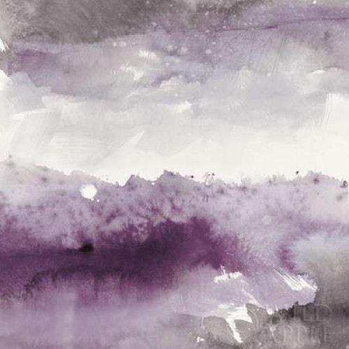 Midnight at the Lake II Amethyst and Grey Poster Print by  Mike Schick - Item # VARPDX22140