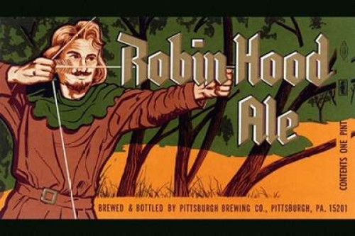Robin Hood Ale Poster Print by Vintage Booze Labels - Item # VARPDX376189