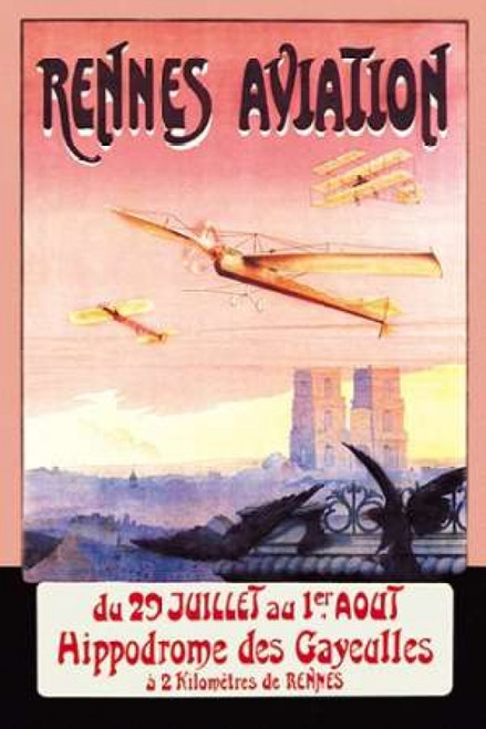 Rennes Aviation Poster Print by  F. Boursier - Item # VARPDX382146