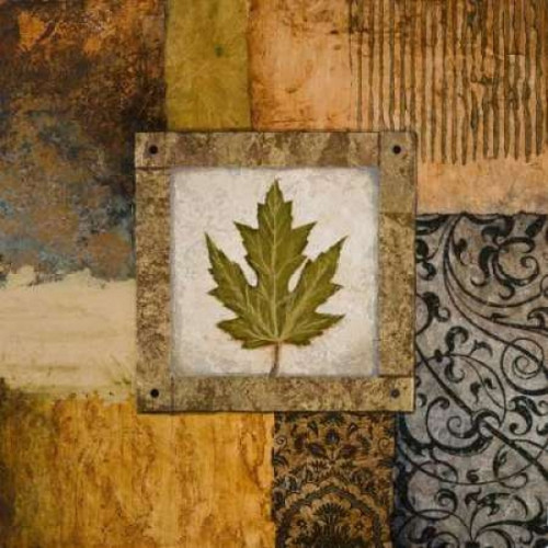 Fallen Leaf II - green Poster Print by Michael Marcon - Item # VARPDX7478