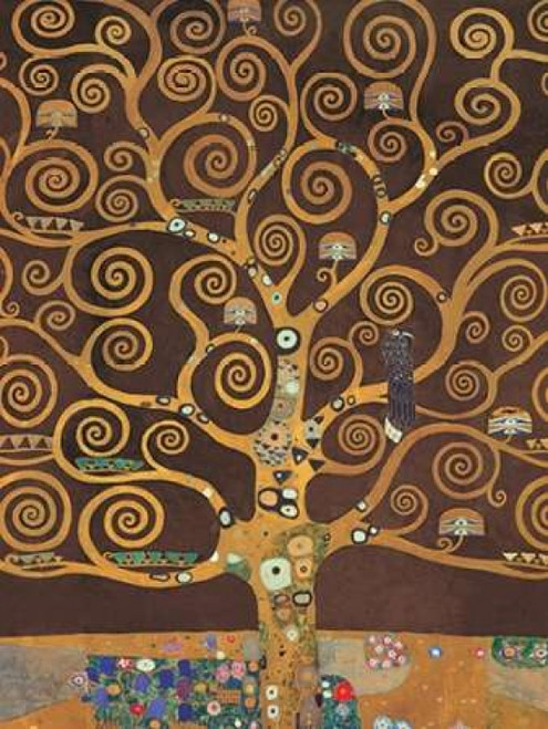 Tree of Life-Brown Variation Poster Print by Gustav Klimt - Item # VARPDX3GK1834
