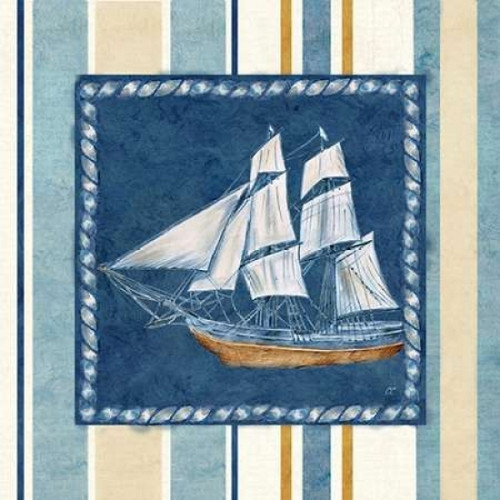 Nautical Stripe II Poster Print by Cynthia Coulter - Item # VARPDXRB7825CC