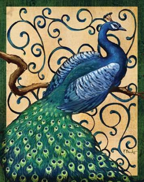 Majestic Peacock I Poster Print by Paul Brent - Item # VARPDXBNT530