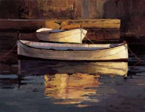 Barcas al Atardecer Poster Print by Poch Romeu - Item # VARPDXRPP103