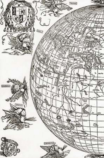 Eastern Hemisphere Of The Terrestial Globe Poster Print by  Albrecht Durer - Item # VARPDX372780