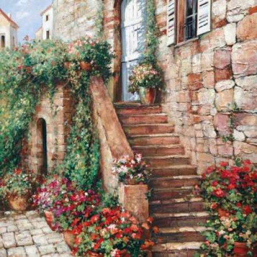 Stone Stairway Petites B Poster Print by Roger Duvall - Item # VARPDXCC2880B