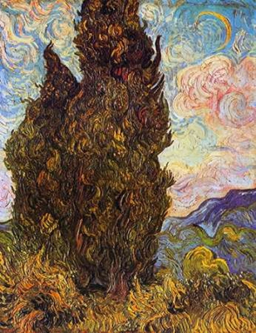 Cypresses Poster Print by  Vincent Van Gogh - Item # VARPDX374629