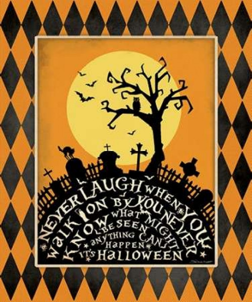 Never Laugh Poster Print by Stephanie Marrott - Item # VARPDXSM159019