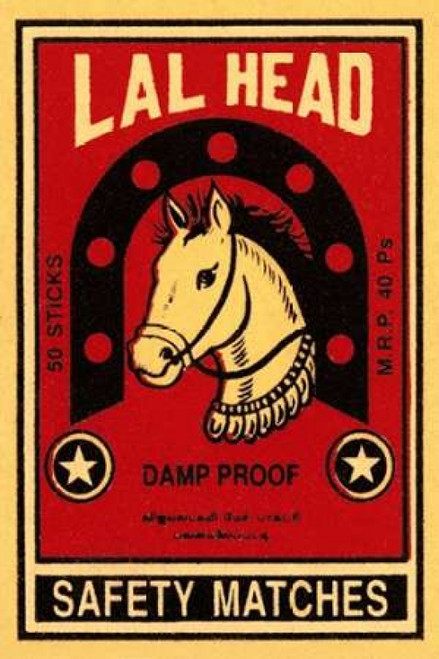 LAL Head Safety Matches Poster Print by Phillumenart - Item # VARPDX375872