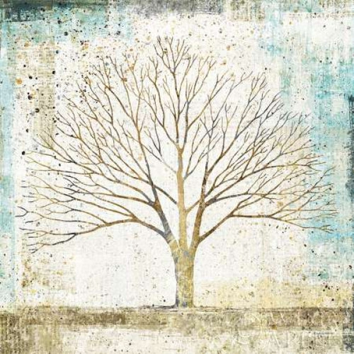 Solitary Tree Collage Poster Print by Avery Tillmon - Item # VARPDX17025