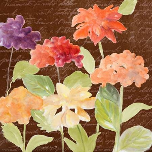 Fragrant Garden on Brown II Poster Print by Lanie Loreth - Item # VARPDX9377F