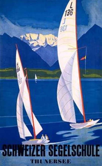 Schweizer Segelschule Poster Print by  Otto Baumberger - Item # VARPDX295801