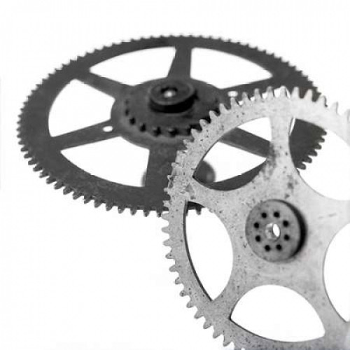 Retro- Gears - 1 Poster Print by Alan Blaustein - Item # VARPDXABSL141