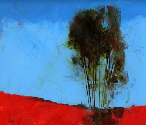 Cyan and Red Poster Print by Paul Bailey - Item # VARPDXB3190D
