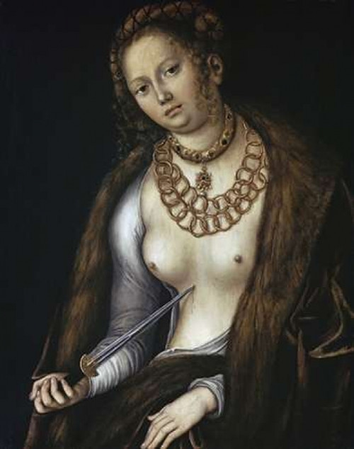 Lucretia Poster Print by  Lucas Cranach - Item # VARPDX277144