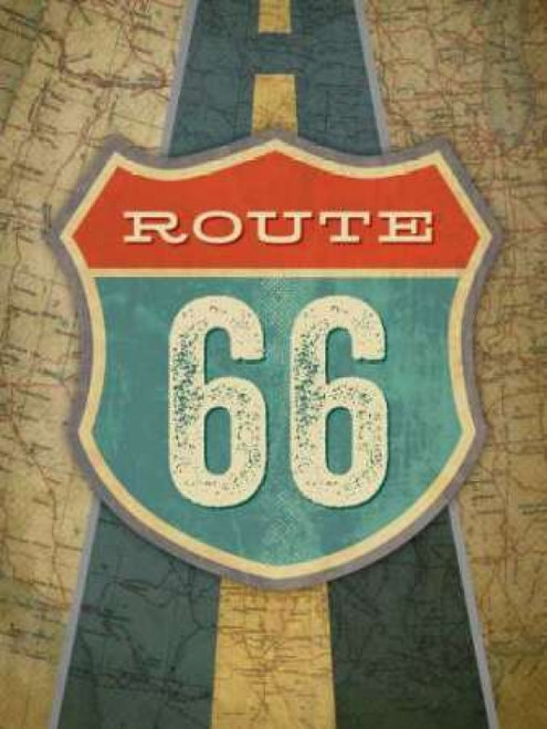Route 66 Poster Print by Renee Pulve - Item # VARPDXP806D