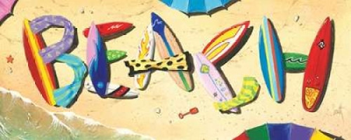 Beach in Boards Poster Print by Scott Westmoreland - Item # VARPDXW633D