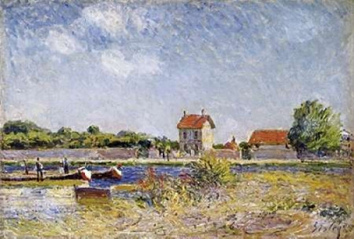 Saint-Mammes Poster Print by  Alfred Sisley - Item # VARPDX280073