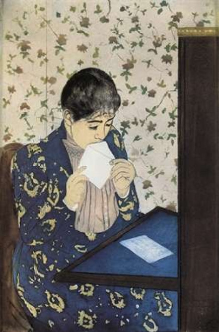 The Letter 1891 Poster Print by  Mary Cassatt - Item # VARPDX372736