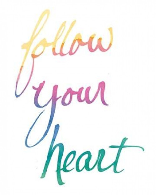 Colorburst II Heart White Poster Print by Mike Schick - Item # VARPDX20073