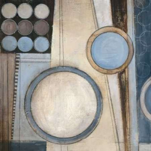 Blue Notes Square I Poster Print by Kimberly Poloson - Item # VARPDXPOL216