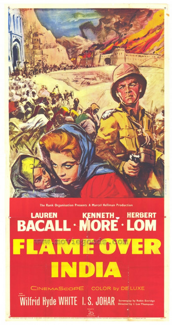 Flame Over India Movie Poster Print (27 x 40) - Item # MOVIH6747