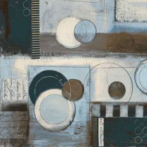 Rush Hour Blues Sq. II Poster Print by Kimberly Poloson - Item # VARPDXPOL271