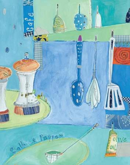 Kitchen Collage III Poster Print by Elizabeth & Katherine Pope - Item # VARPDX9621