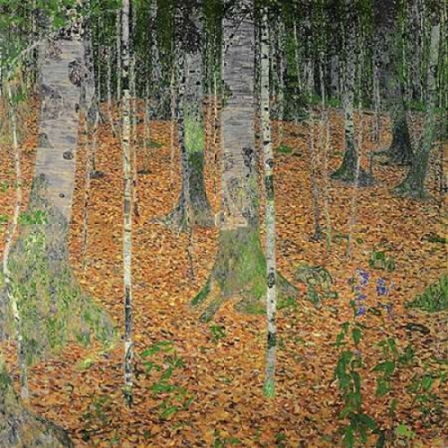 The Birch Wood Poster Print by Gustav Klimt - Item # VARPDX1GK130