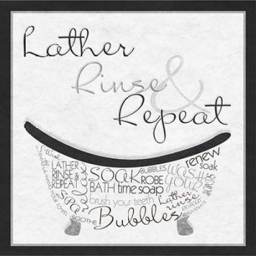 Bath Time I Poster Print by Sd Graphics Studio - Item # VARPDX8497J