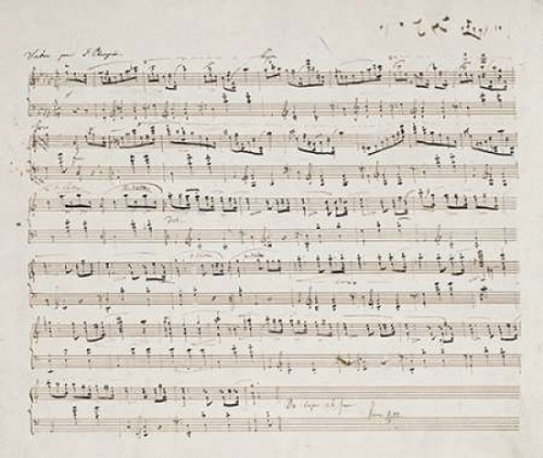 Valse Opus 70 No.1 In G Flat Major Poster Print by  Fryderyk Chopin - Item # VARPDX267858