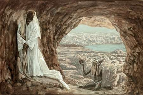 Jesus Tempted In The Wilderness Poster Print by  James Jacques Tissot - Item # VARPDX280371 Jesus Tempted In The Wilderness Poster Print by  James Jacques Tissot - Item # VARPDX280371