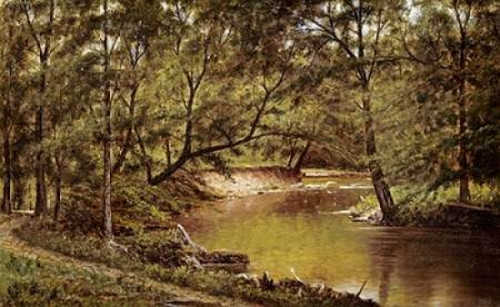 Woodland Interior Poster Print by  Thomas Worthington Whittredge - Item # VARPDX268676